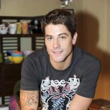 Luis Fernandez 'Perla' en el rodaje de 'Los protegidos'