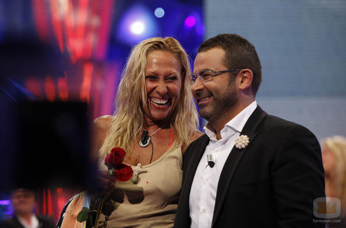 Rosa Benito y Jorge Javier Vázquez en 'Supervivientes 2011'