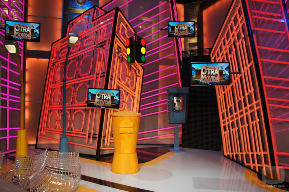 El plató de 'Otra movida'