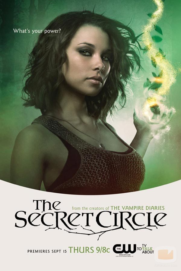 Jessica Parker Kennedy, la madre naturaleza en 'The Secret Circle'