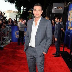 Mark Salling, Puck, en el estreno de la película de 'Glee'