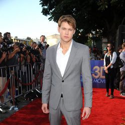 Chord Overstreet, en la première de la película de 'Glee'