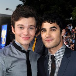 Chris Colfer y Darren Criss, pareja de 'Glee'