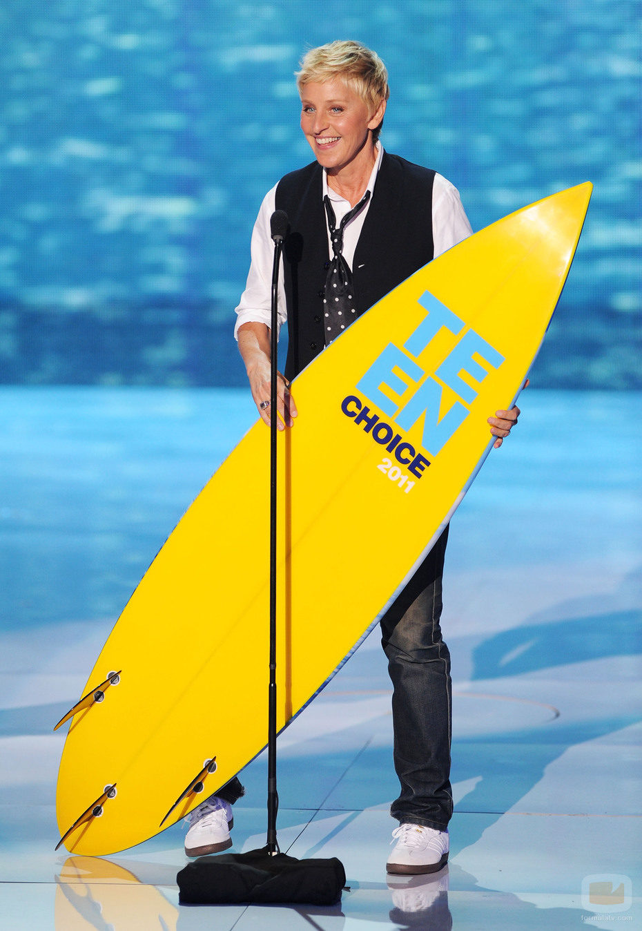 Ellen DeGeneres en los Teen Choice Awards 2011
