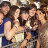 Celia Freijeiro, de 'Homicidios', en la alfombra roja del FesTVal