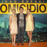Eduardo Noriega, Celia Freijeiro y Esmeralda Moya en el FesTVal