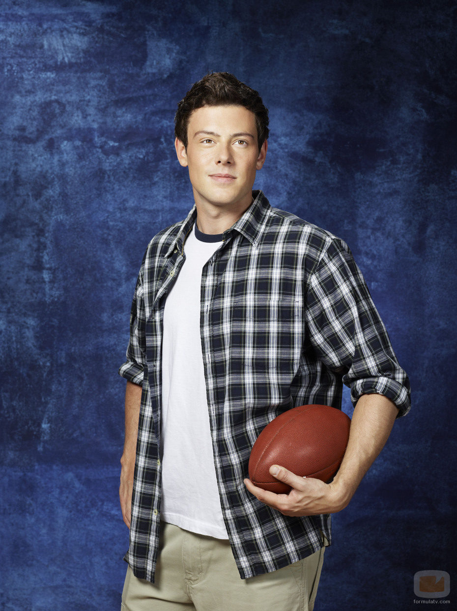 Cory Monteith es Finn Hudson en 'Glee'