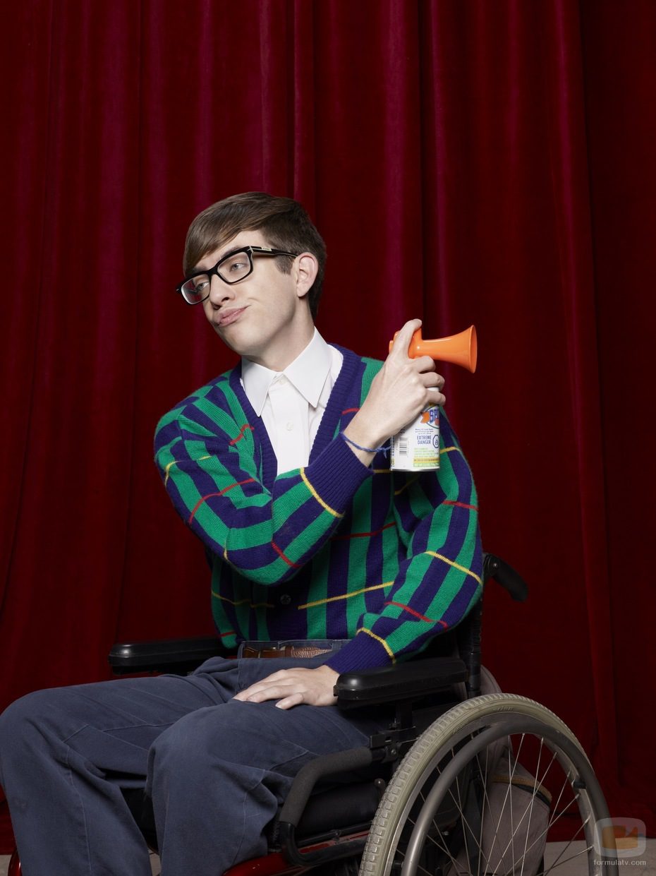 Kevin McHale es Artie en 'Glee'