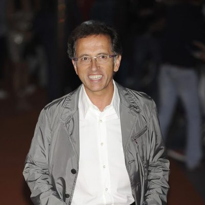 Jordi Hurtado de 'Saber y ganar' en la alfombra naranja del FesTVal de Vitoria
