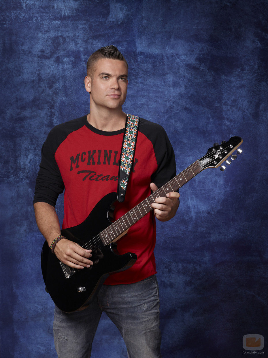 Mark Salling es Puck en la serie musical 'Glee'