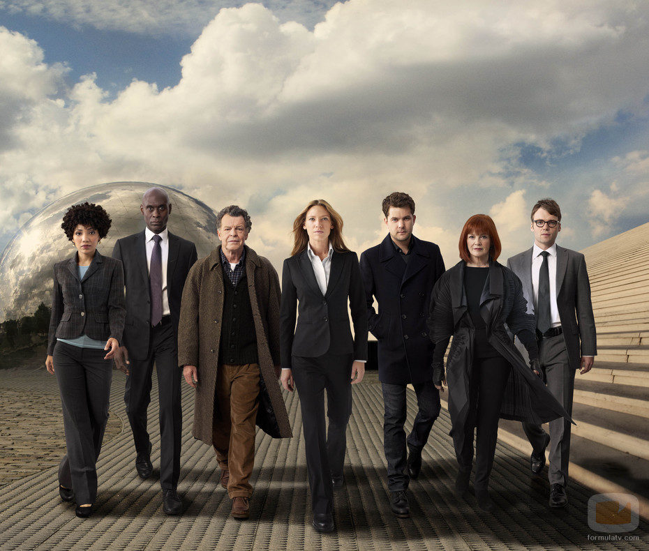 Los protagonistas de 'Fringe'