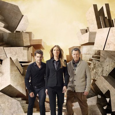 El trío protagonista de 'Fringe'