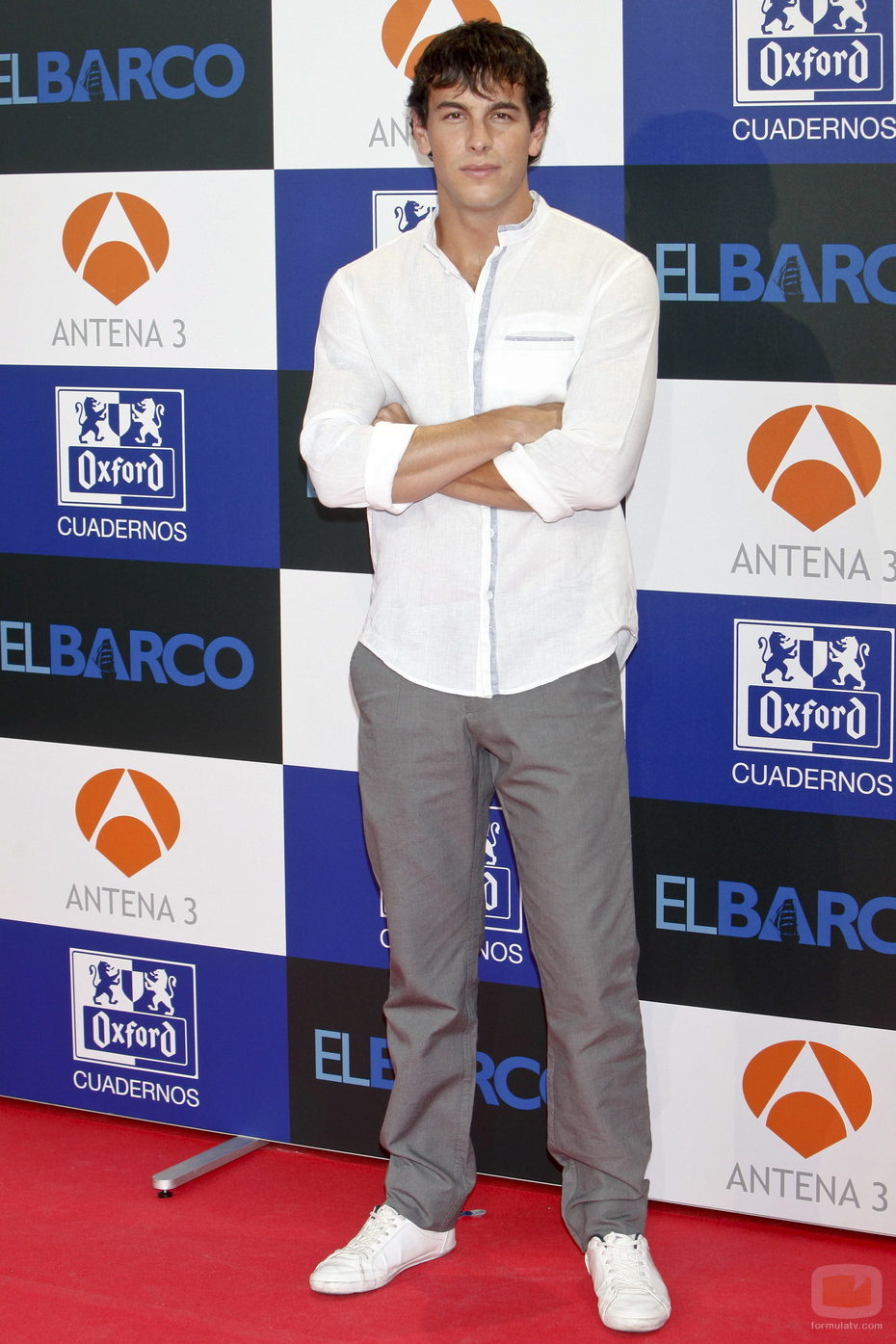 Mario Casas presenta la segunda temporada de 'El barco' en Madrid