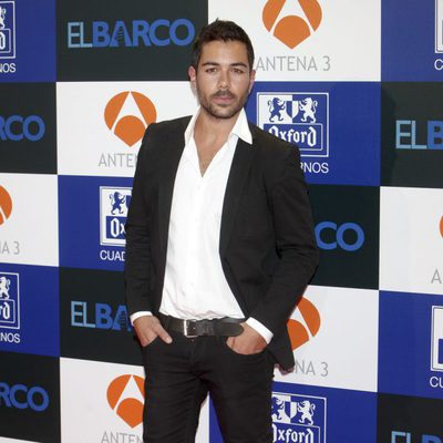 David Seijo posa en la presentación de la segunda temporada de 'El barco'