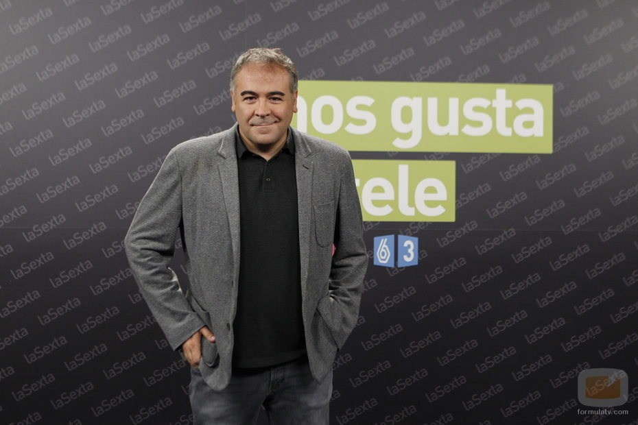 Antonio Gª Ferreras en la presentación de temporada de laSexta
