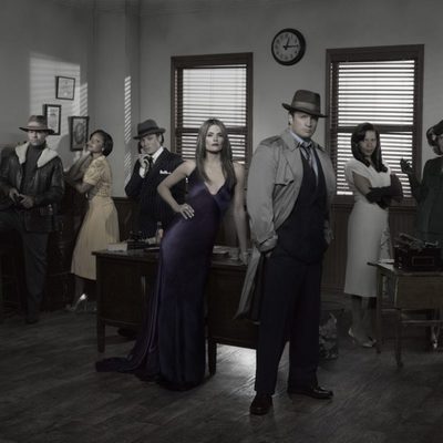 Los protagonistas de 'Castle'