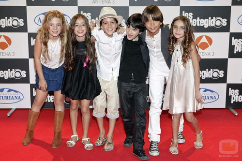 Los niños de 'Los protegidos' presentan la tercera temporada de la serie