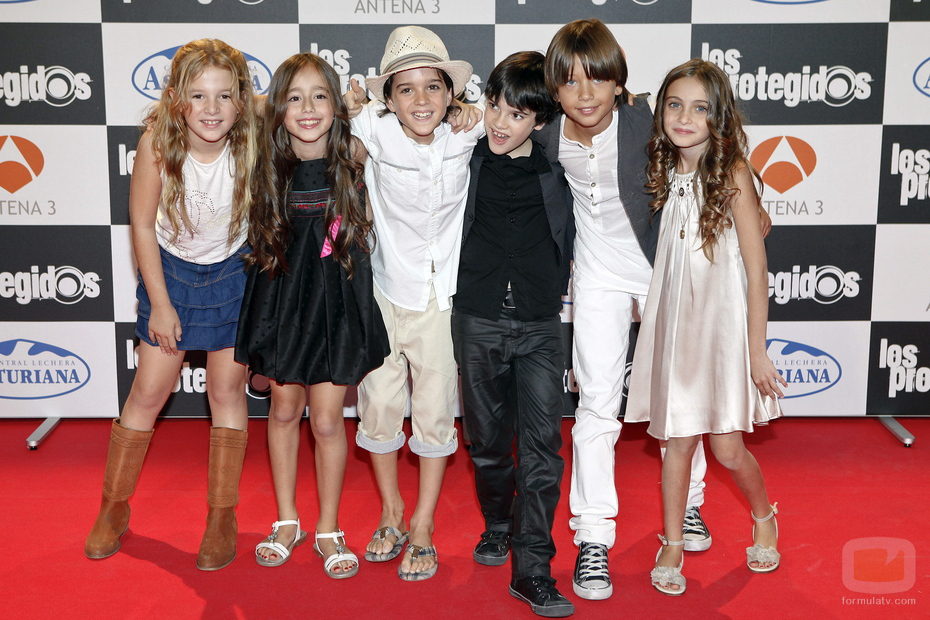 Los niños de 'Los protegidos' presentan la tercera temporada de la serie