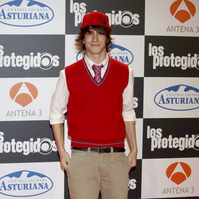 Mario Marzo en la premiere de la tercera temporada de 'Los protegidos'