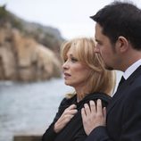 Borja y su madre Carmen en 'Tita Cervera. La Baronesa'
