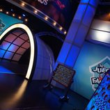 Lateral derecho del plató de 'Juegos en familia'