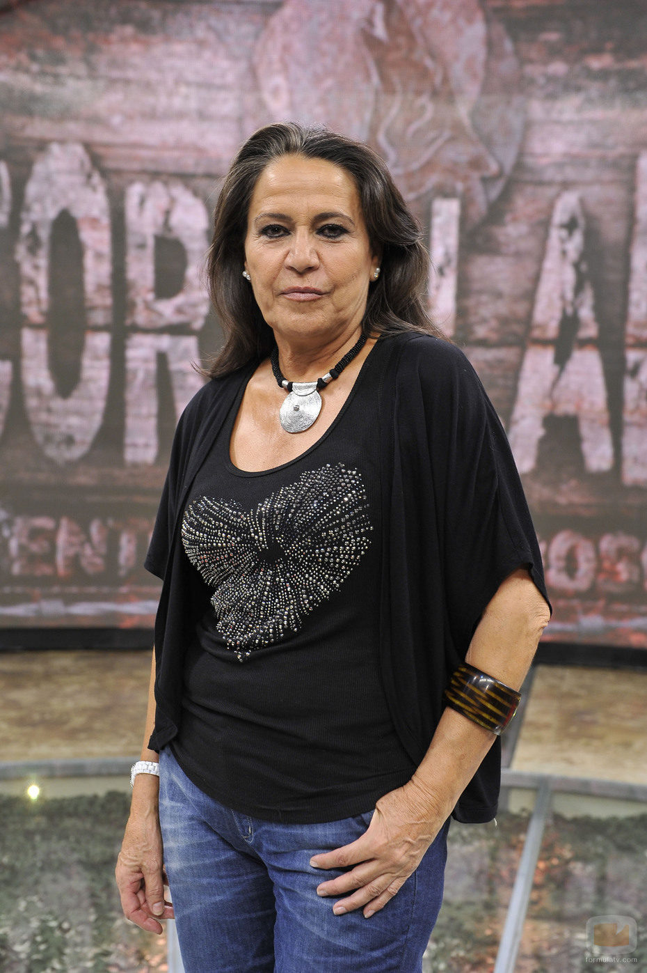 Ángeles Delgado, madre de Aída Nízar