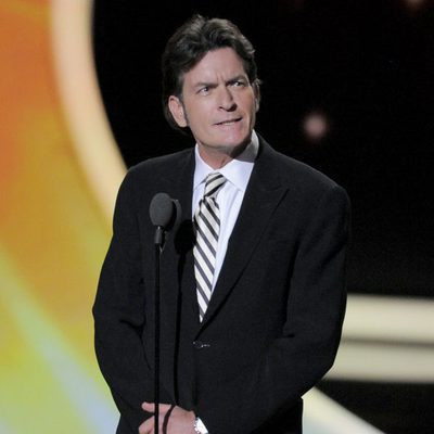 Charlie Sheen en los Emmy 2011