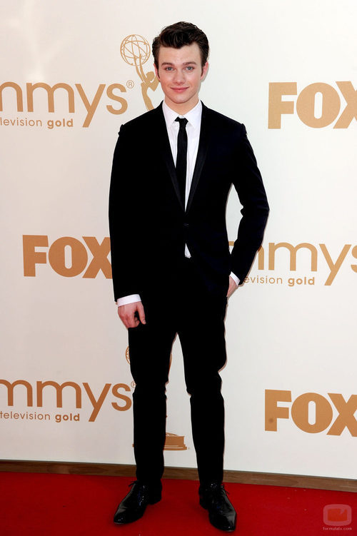 Chris Colfer de 'Glee' en los Emmy 2011