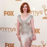 Christina Hendricks de 'Mad Men' en la Alfombra Roja de los Emmy 2011