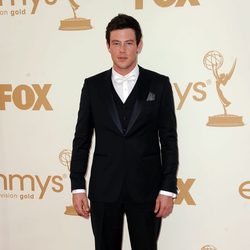 Cory Monteith de 'Glee' en la Alfombra Roja de los Emmy 2011