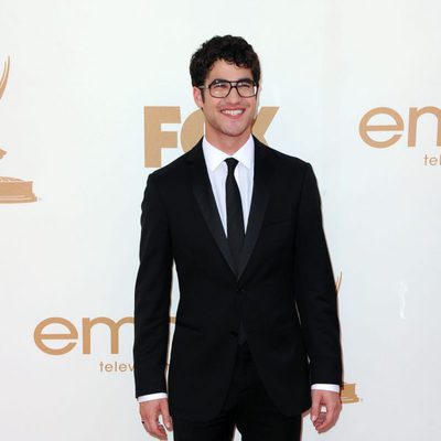 Darren Criss de 'Glee' en la Alfombra Roja de los Emmy 2011
