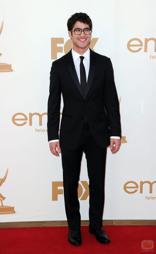 Darren Criss de 'Glee' en la Alfombra Roja de los Emmy 2011