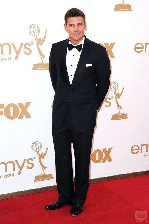 David Boreanaz de 'Bones' en los Emmy 2011