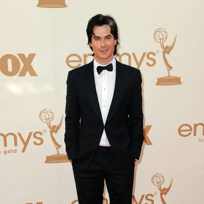 Ian Somerhalder de 'Crónicas vampíricas' en los Emmy 2011