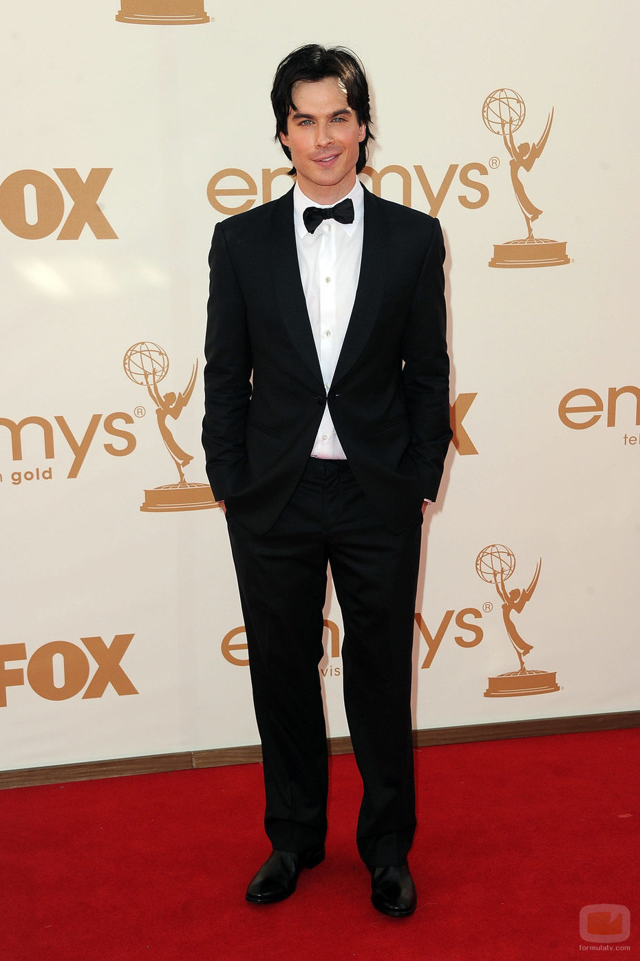 Ian Somerhalder de 'Crónicas vampíricas' en los Emmy 2011