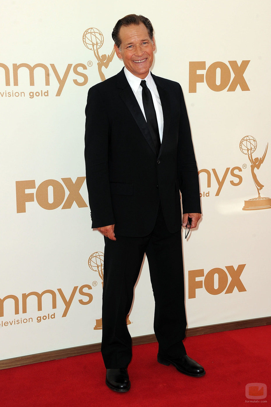 James Remar de 'Dexter' en la Alfombra Roja de los Emmy 2011