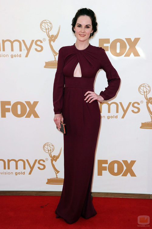 Jessica Brown Findlay de 'Downton Abbey' en los Emmy 2011