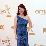 Kate Flannery de 'The Office' en la entrega de los Emmy 2011