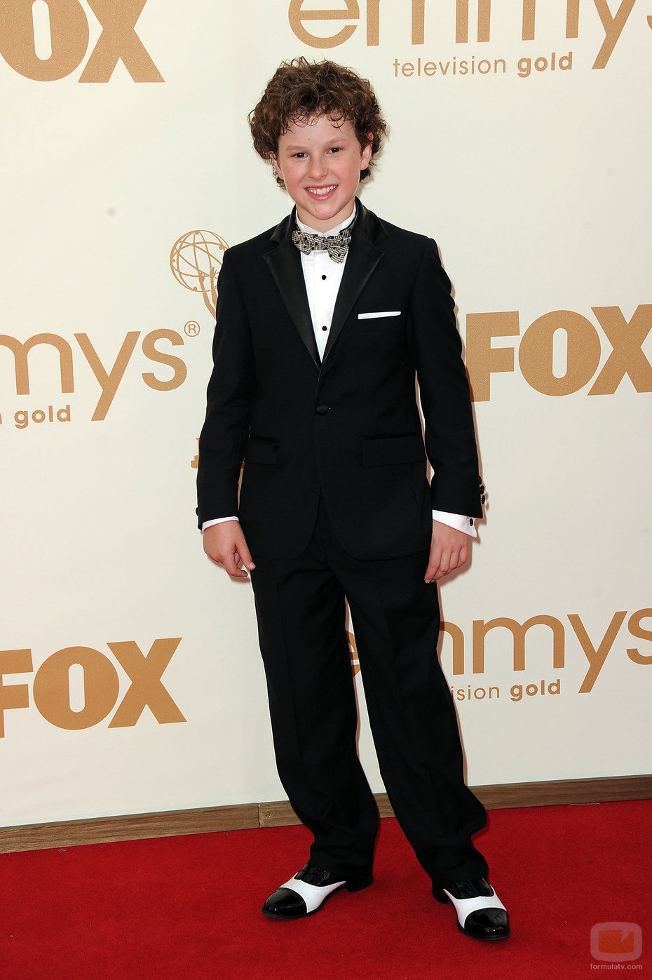 Nolan Gould de 'Modern Family' en los Emmy 2011