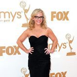 Rachael Harris en la Alfombra Roja de los Emmy 2011