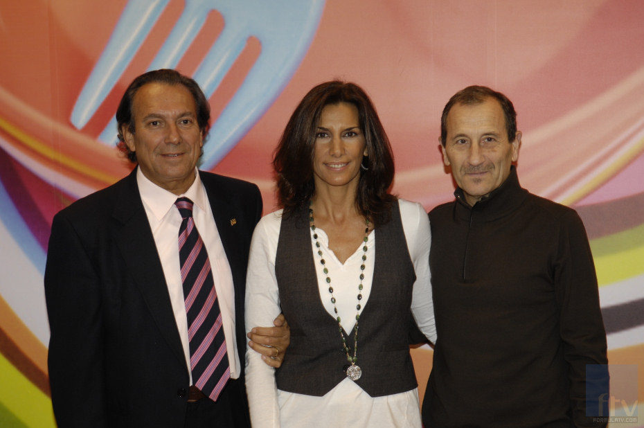 Justo Molinero, Pastora Vega y José María Cámara