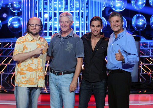 Los chicos concursantes de 'Tu cara me suena'