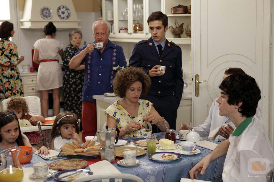 Desayuno familiar en 'Cuéntame cómo pasó'