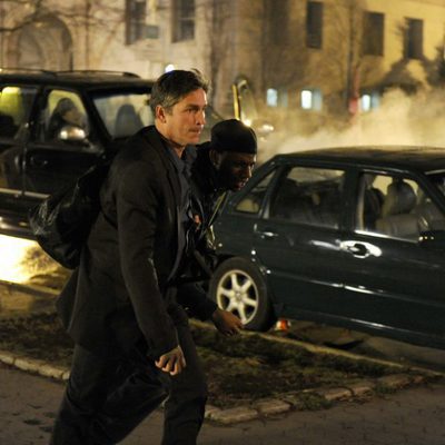 Jim Caviezel en acción en 'Person of Interest'