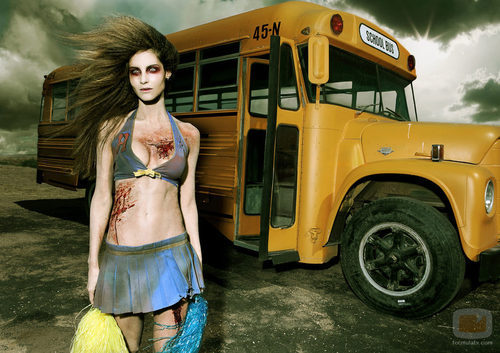 La zombie Ariadne Artiles es junio en el calendario de 'The Walking Dead'