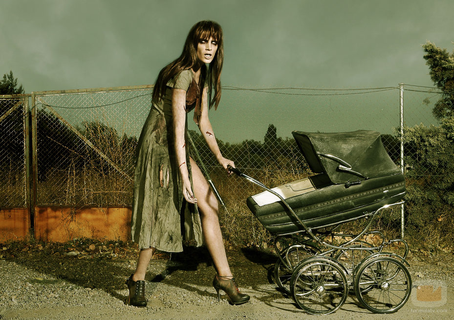 Laura Sánchez, una zombie de 'The Walking Dead'