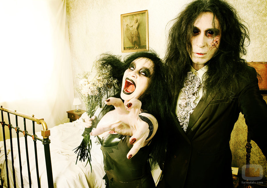 Alaska y Mario Vaquerizo, los zombies de mayo de 'The Walking Dead'