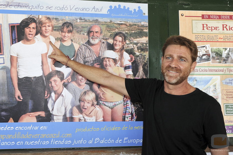 Juanjo Artero, Javi en la mítica serie 'Verano Azul'