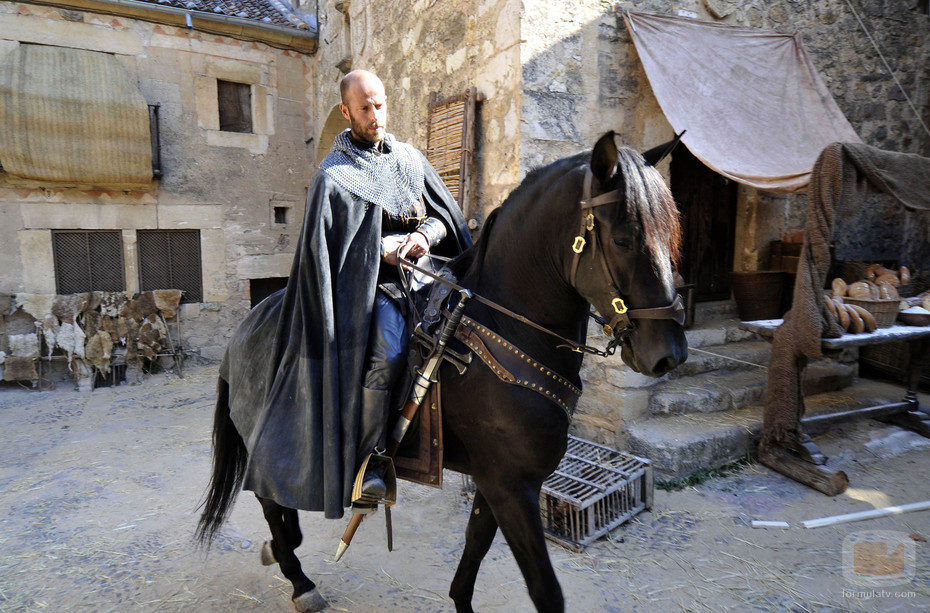 Rodrigo monta a caballo en 'Toledo'