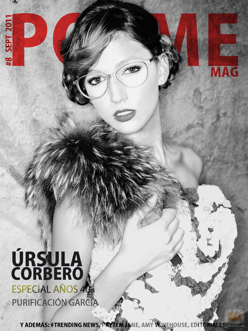 Úrsula Córbero en la portada de PopMe Magazine